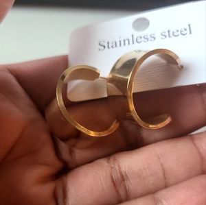 Fashion Earring Stainless Steel Geometric